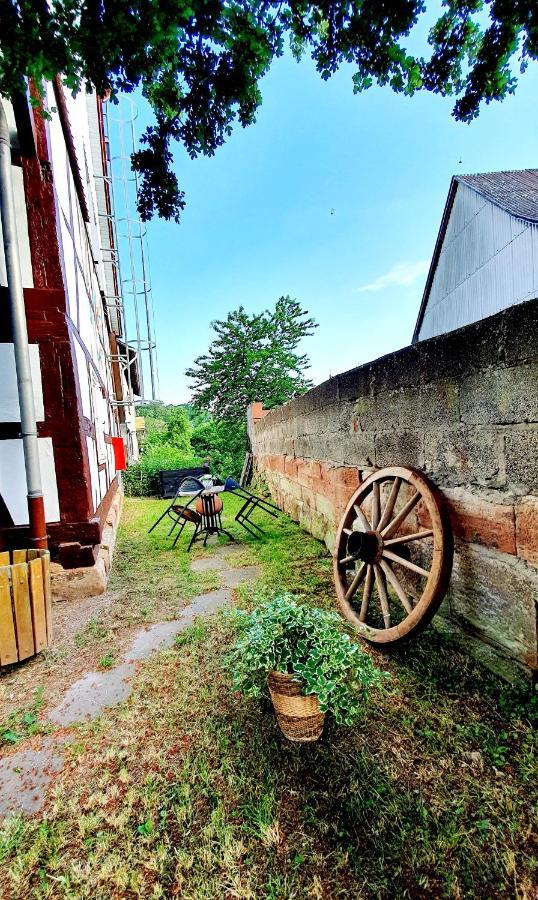 Zur Krone - Ferienhaus 3 Widdershausen エクステリア 写真
